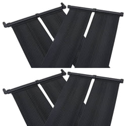 vidaXL 4x Solar Pool Heater Panel Swimming Pool Heating Mats Garden Outdoor