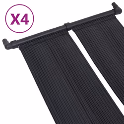vidaXL 4x Solar Pool Heater Panel Swimming Pool Heating Mats Garden Outdoor