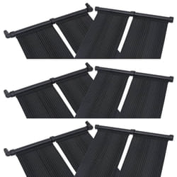 vidaXL 6x Solar Pool Heater Panel Swimming Pool Heating Mats Garden Outdoor