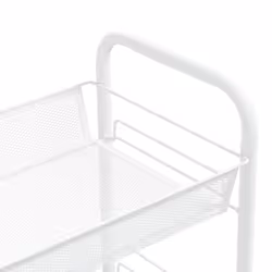 vidaXL 5-Tier Kitchen Trolley Iron Home Serving Cart Multi Colours Multi Sizes - white - Additional view 4