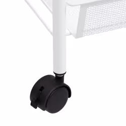 vidaXL 5-Tier Kitchen Trolley Iron Home Serving Cart Multi Colours Multi Sizes - white - Additional view 5