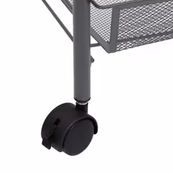 vidaXL 5-Tier Kitchen Trolley Iron Home Serving Cart Multi Colours Multi Sizes - grey - Additional view 5