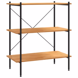 VidaXL 336340, Black, Oak, Steel, Wood, 800 mm, 400 mm, 920 mm
