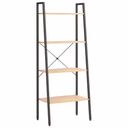 VidaXL 336364, Black, Brown, Steel, Wood, 15 kg, 50 kg, 560 mm