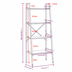 VidaXL 336364 living room bookcase - Additional view 8