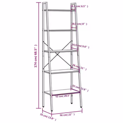 VidaXL 336367 living room bookcase - Additional view 8