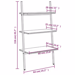 VidaXL 336372 living room bookcase - Additional view 8