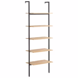 VidaXL 336385, Black, Brown, Steel, Wood, 10 kg, 40 kg, 640 mm