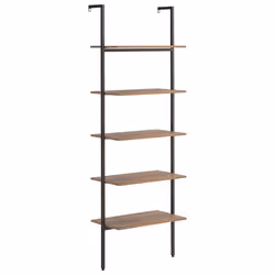 VidaXL 336386, Black, Brown, Steel, Wood, 10 kg, 40 kg, 640 mm