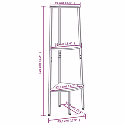 VidaXL 336388 living room bookcase - Additional view 8