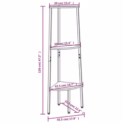 VidaXL 336389 living room bookcase - Additional view 8