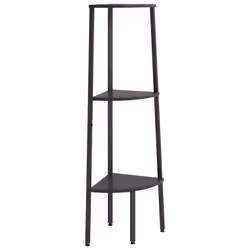 VidaXL 336390, Black, Steel, Wood, 10 kg, 40 kg, 455 mm