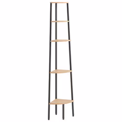 VidaXL 336394, Black, Brown, Steel, Wood, 10 kg, 40 kg, 455 mm