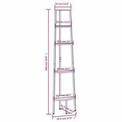 VidaXL 336394 living room bookcase - Additional view 8