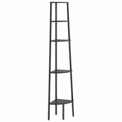 VidaXL 336396, Black, Steel, Wood, 10 kg, 40 kg, 455 mm