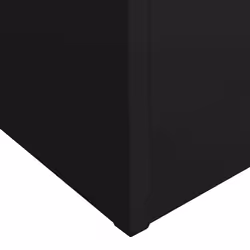vidaXL Office Cabinet Black Steel Home Filing File Storage Cabinet Lockers - Additional view 6