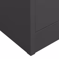 vidaXL Office Cabinet Anthracite Steel Home Filing File Storage Cabinet Locker - Additional view 6