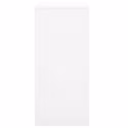 vidaXL Office Cabinet with Sliding Door White Steel File Side Storage Cabinet - Additional view 4