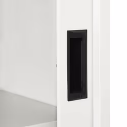 vidaXL Sliding Door Cabinet White Steel Office Side Filing Storage Cabinet - Additional view 7