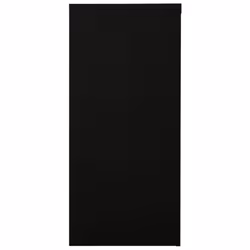 vidaXL Sliding Door Cabinet Black Steel Office Side Filing Storage Cabinet - Additional view 4