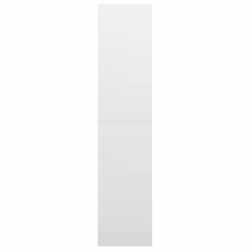vidaXL Locker Cabinet White Steel Office Furniture Storage Organiser Wardrobe