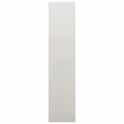 vidaXL Locker Cabinet Light Grey Steel Office Furniture Storage Organiser