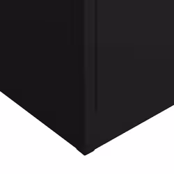 vidaXL Locker Cabinet Black Steel Office Furniture Storage Organiser Wardrobe - Additional view 6