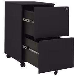vidaXL Mobile File Cabinet Anthracite Steel Office Filing File Storage Cabinet - Additional view 5