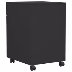vidaXL Mobile File Cabinet Anthracite Steel Office Storage Filing Cabinet - Additional view 4