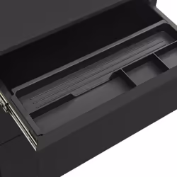 vidaXL Mobile File Cabinet Anthracite Steel Office Storage Filing Cabinet - Additional view 6