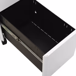 vidaXL Mobile File Cabinet Light Grey Steel Office Storage Filing Cabinet - Additional view 8
