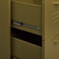 vidaXL Drawer Cabinet Olive Green Steel Sideboard Bookcase Storage Cabinet
