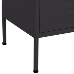 vidaXL Storage Cabinet Anthracite Steel House Sideboard Cupboard Bookcase - Additional view 8