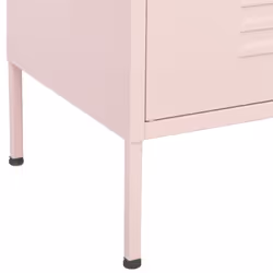 vidaXL Storage Cabinet Pink Steel Living Room Sideboard Cupboard Bookcase - Additional view 7