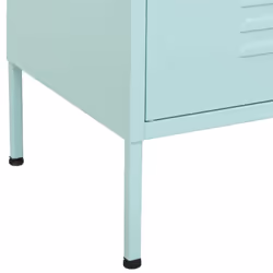 vidaXL Storage Cabinet Mint Steel Living Room Sideboard Cupboard Bookcase - Additional view 7