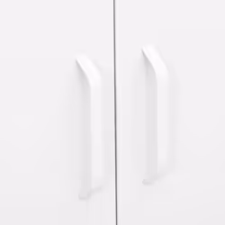 vidaXL Storage Cabinet White Steel Living Room Sideboard Cupboard Bookcase - Additional view 7