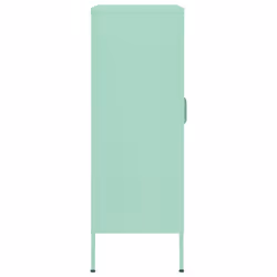 vidaXL Storage Cabinet Mint Steel Home Sideboard Cupboard Side Storage Cabinet - Additional view 5