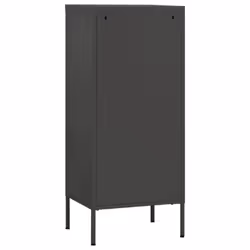 vidaXL Storage Cabinet Anthracite Steel Home Furniture Sideboard Side Cabinet - Additional view 5