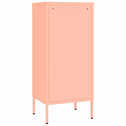 vidaXL Storage Cabinet Pink Steel Sideboard Cupboard Bookcase Book Cabinet - Additional view 4