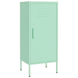 vidaXL Storage Cabinet Steel Sideboard Bookcase Book Cabinet Multi Colours - mint