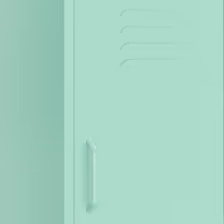 vidaXL Storage Cabinet Steel Sideboard Bookcase Book Cabinet Multi Colours - mint - Additional view 6