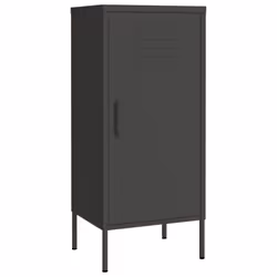 vidaXL Storage Cabinet Steel Sideboard Bookcase Book Cabinet Multi Colours - anthracite