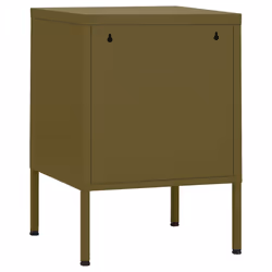 VidaXL 336207 nightstand/bedside table Olive - Additional view 5