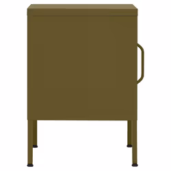 VidaXL 336207 nightstand/bedside table Olive - Additional view 6