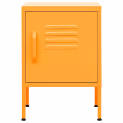 VidaXL 336209 nightstand/bedside table Yellow