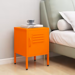 VidaXL 336210 nightstand/bedside table Orange