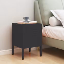 VidaXL 336213 nightstand/bedside table Anthracite