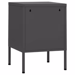 VidaXL 336213 nightstand/bedside table Anthracite - Additional view 5