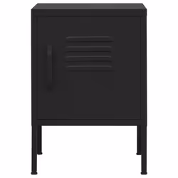 VidaXL 336214 nightstand/bedside table Black