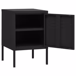 VidaXL 336214 nightstand/bedside table Black - Additional view 4
